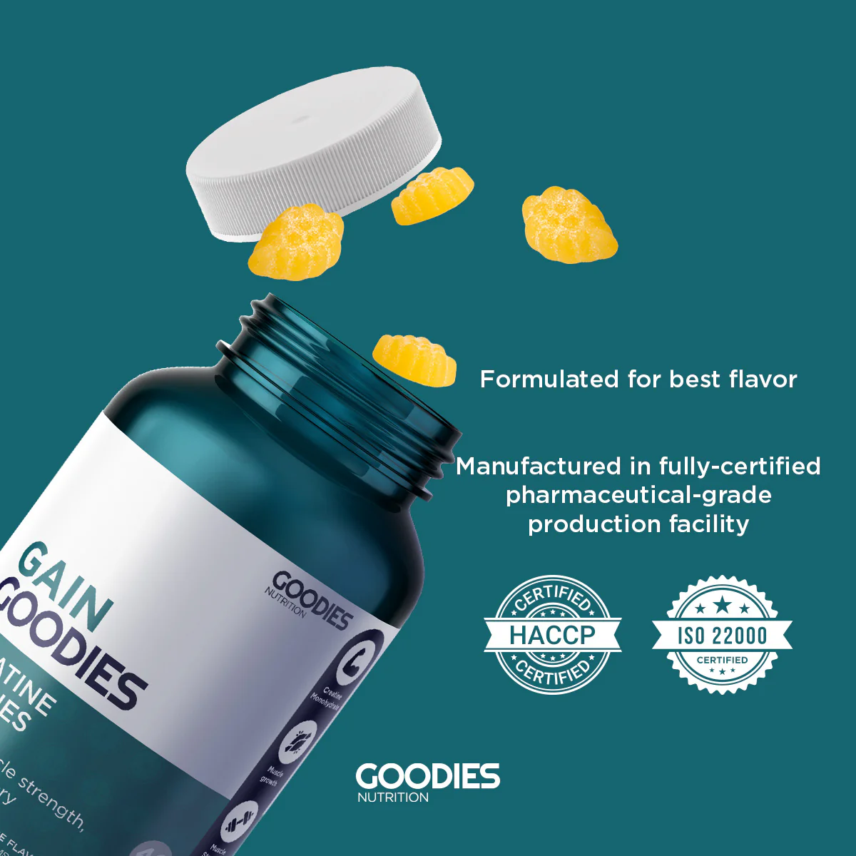 GAIN GOODIES - Creatine Gummies - Image 3