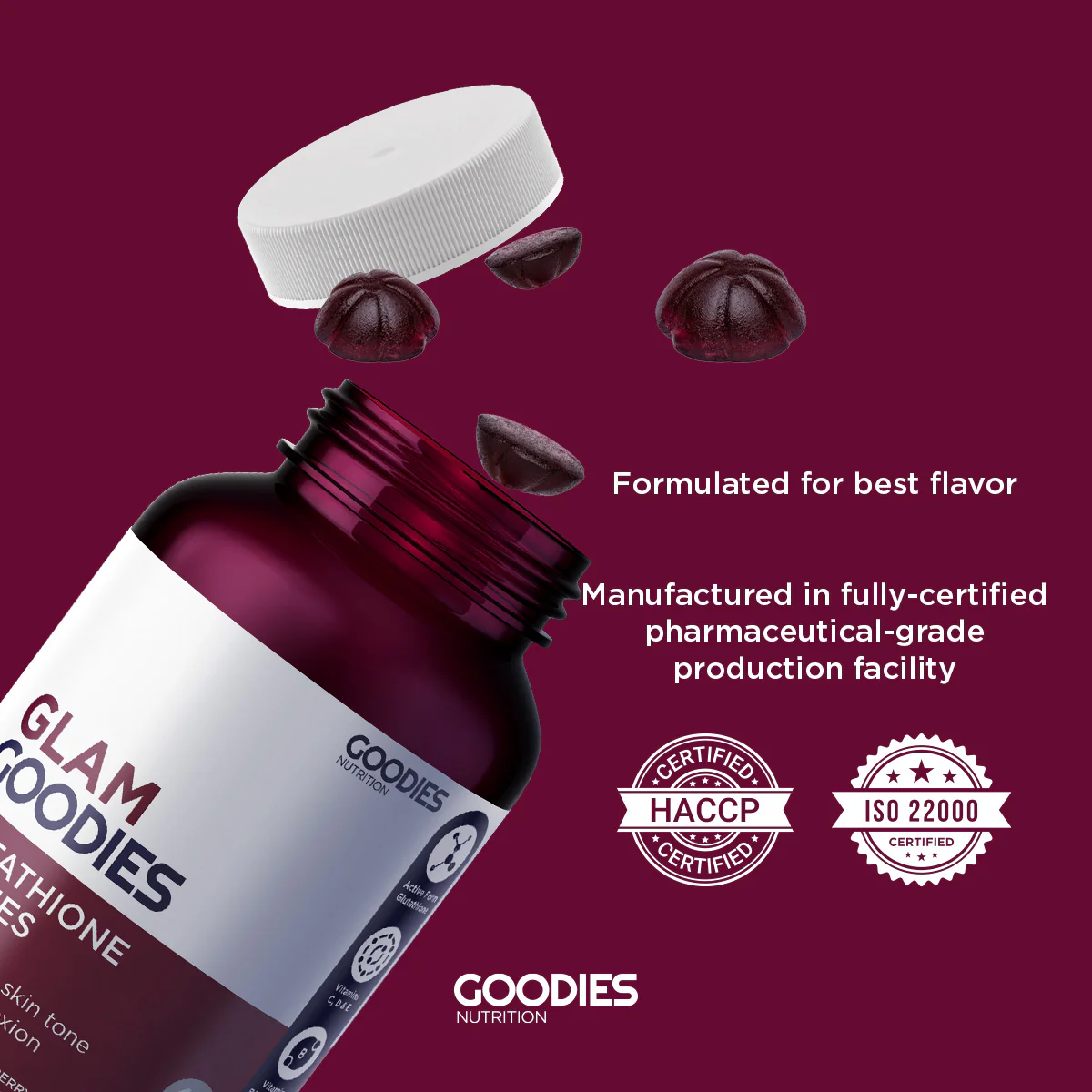 GLAM GOODIES - Gluta Gummies - Image 3