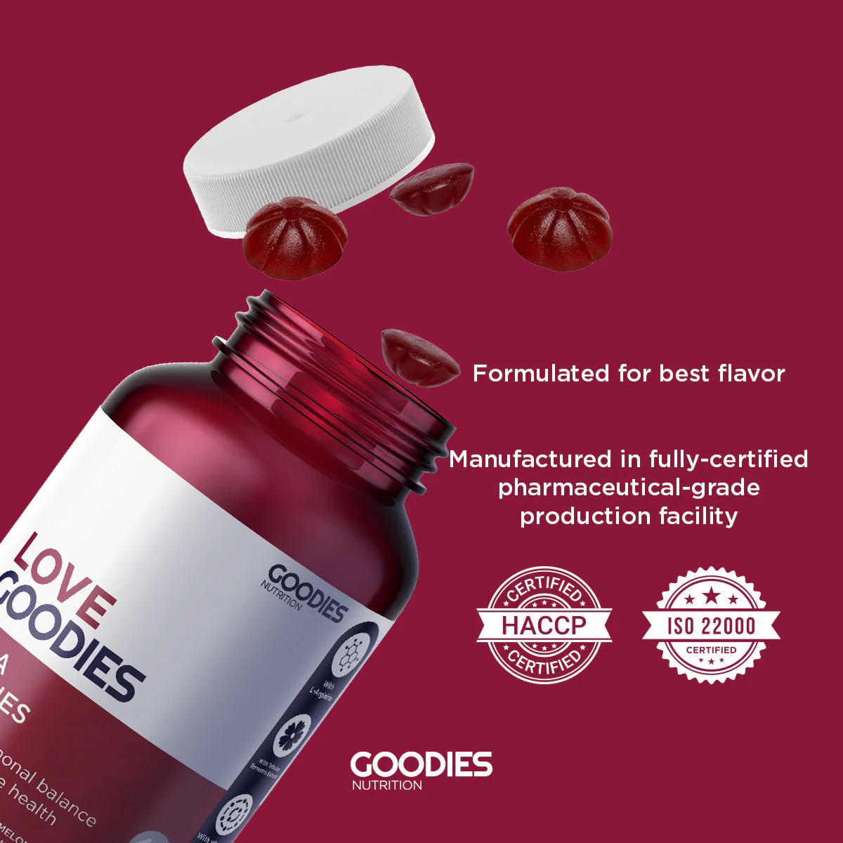 LOVE GOODIES - Maca Root Gummies - Image 3