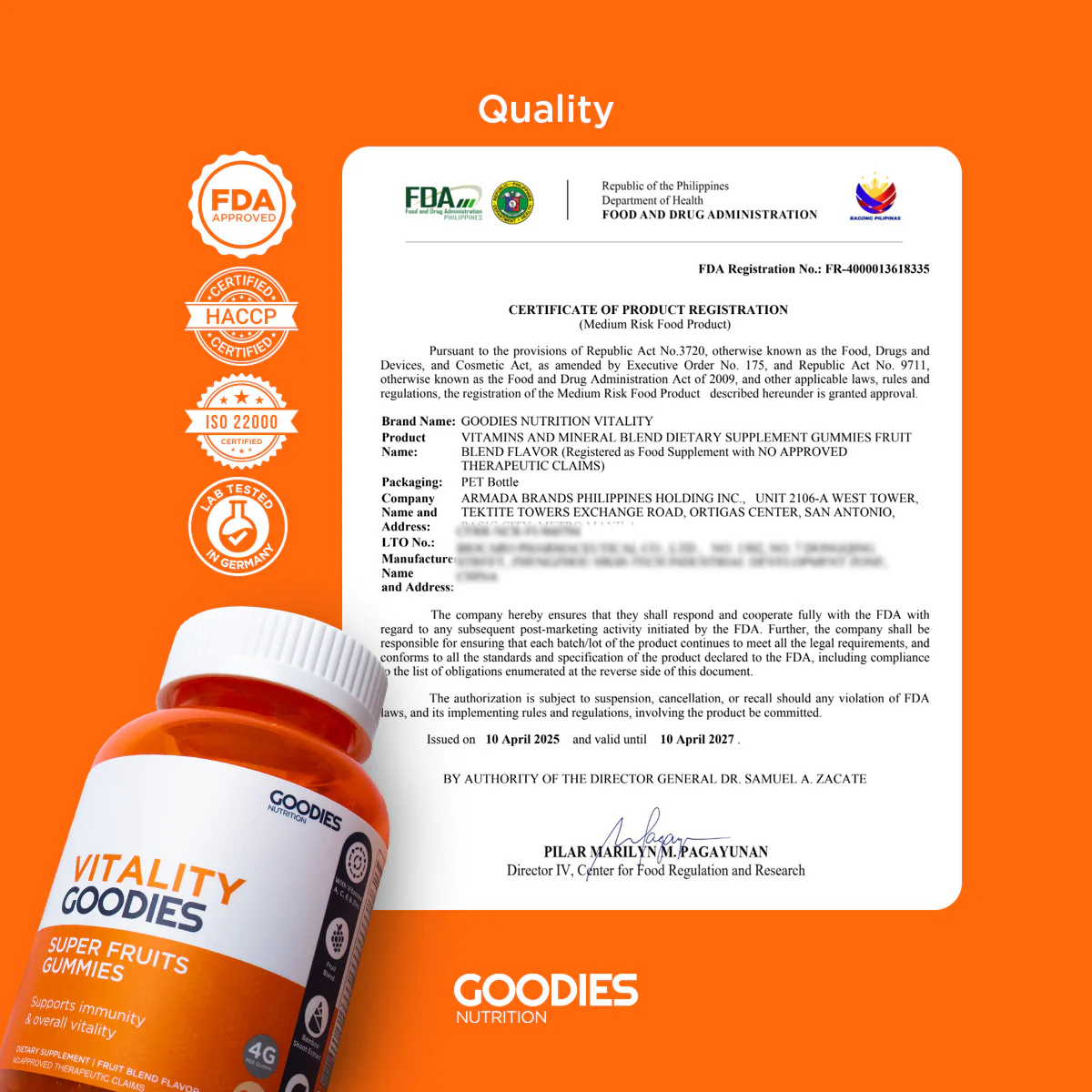 VITALITY GOODIES - Super Fruits Gummies - Image 4